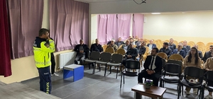 Bolu'da kış önlemleri için güvenli sürüş bilgilendirmesi yapıldı