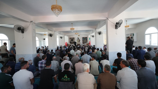 Hatay'da inşası tamamlanan cami ibadete açıldı