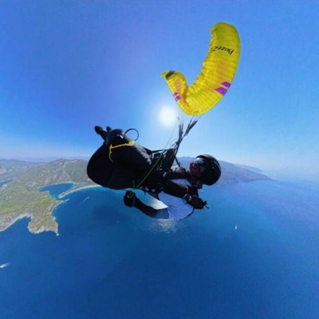 'Düştü' diye ihbarı edilen paraşütçünün, evinde olduğu ortaya çıktı