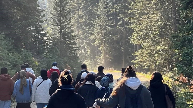 Türkeli'de doğa yürüyüşü