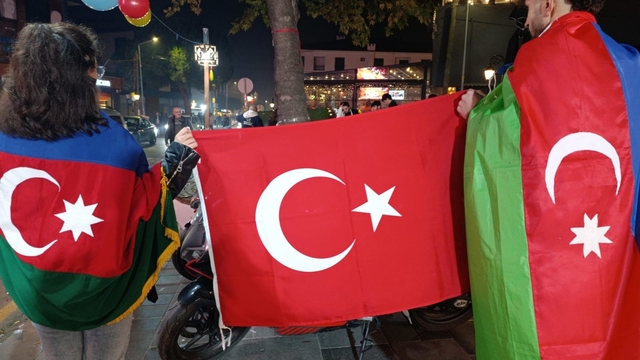 Karabağ'ın kurtuluşu Tekirdağ'da coşkuyla kutlandı