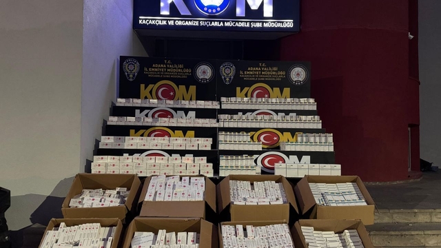 Adana'da kaçak ilaç operasyonu