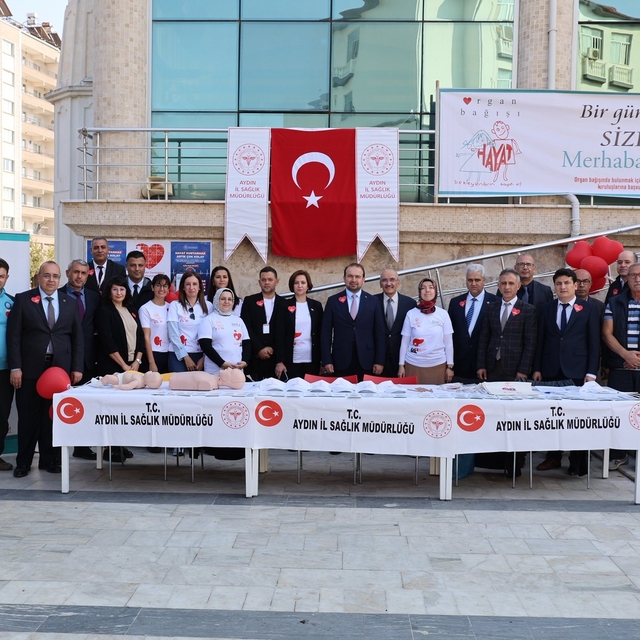 Aydın İl Sağlık Müdürlüğü organ bağışına dikkat çekti