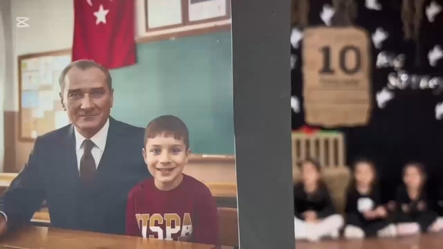 Anaokulu öğrencilerine yapay zeka ile Atatürk sürprizi