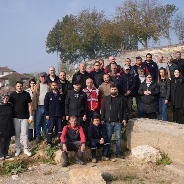 Tarihin kalbi Konuralp'te yeniden atıyor