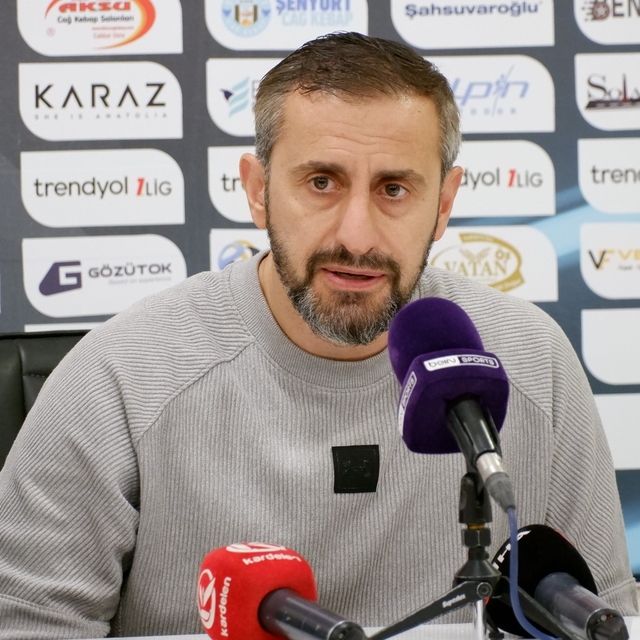 Serkan Özbalta: "Bütün amacımız bu takımın ilk 7'nin içinde olabilmesi"