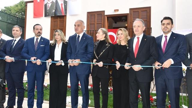 Restore edilen Atatürk'ün Selanik'te doğduğu ev, Bakan Ersoy'un katıldığı törenle açıldı