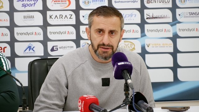 Serkan Özbalta: "Bütün amacımız bu takımın ilk 7'nin içinde olabilmesi"