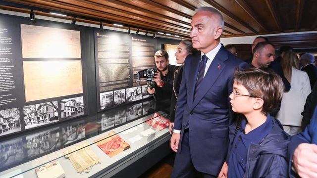 Restore edilen Atatürk'ün Selanik'te doğduğu ev, Bakan Ersoy'un katıldığı törenle açıldı(2)