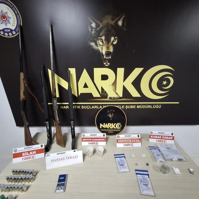 Aksaray'da uyuşturucu operasyonunda gözaltına alınan 154 şüpheliden 29'u tu...