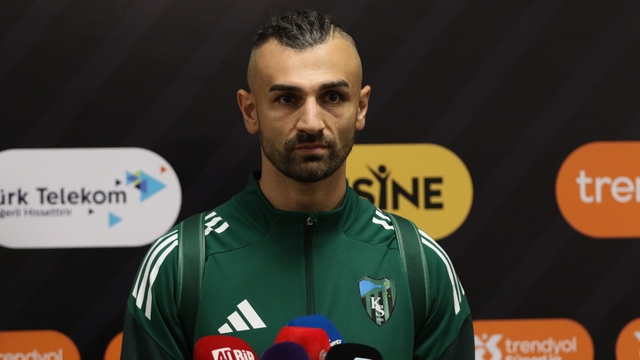 Serdar Dursun: "Kocaelispor ve taraftarı karşısında oynamak kolay değil"
