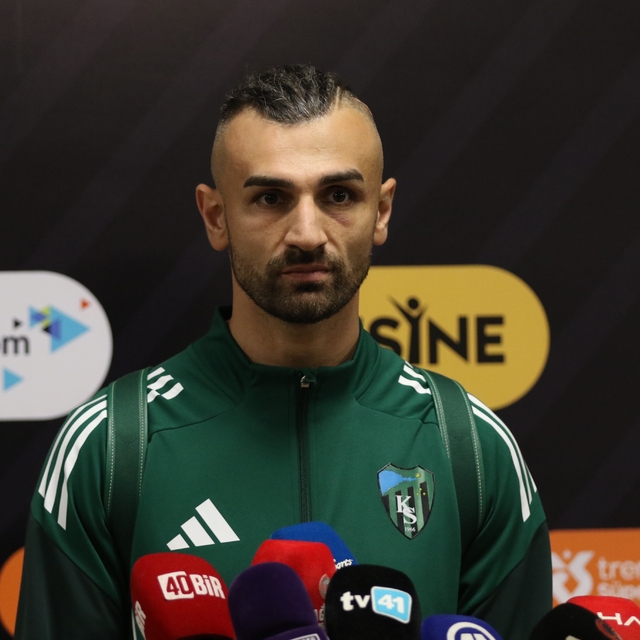 Serdar Dursun: "Kocaelispor ve taraftarı karşısında oynamak kolay değil"