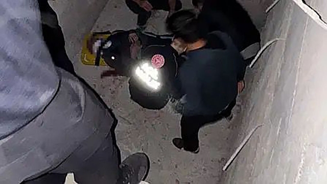 Siirt'te asansör boşluğuna düşen şahıs ağır yaralandı