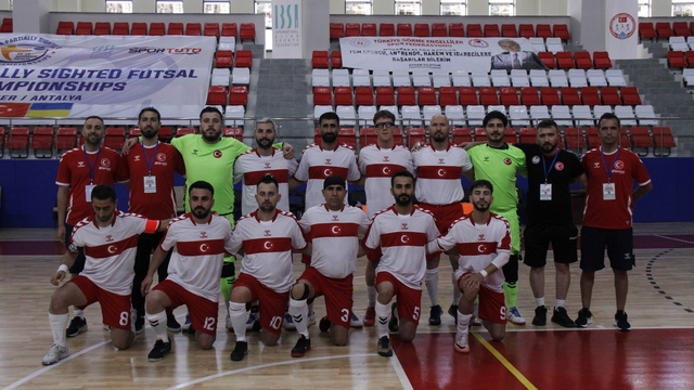 IBSA Kısmi Görme Engelliler Futsal Dünya Şampiyonası Antalya'da başladı