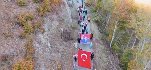 Osmaniye'de doğa severler Atatürk'ü yürüyüşle andı