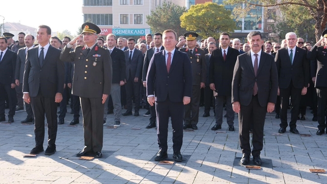 Erzincan'da 10 Kasım Atatürk'ü Anma Günü