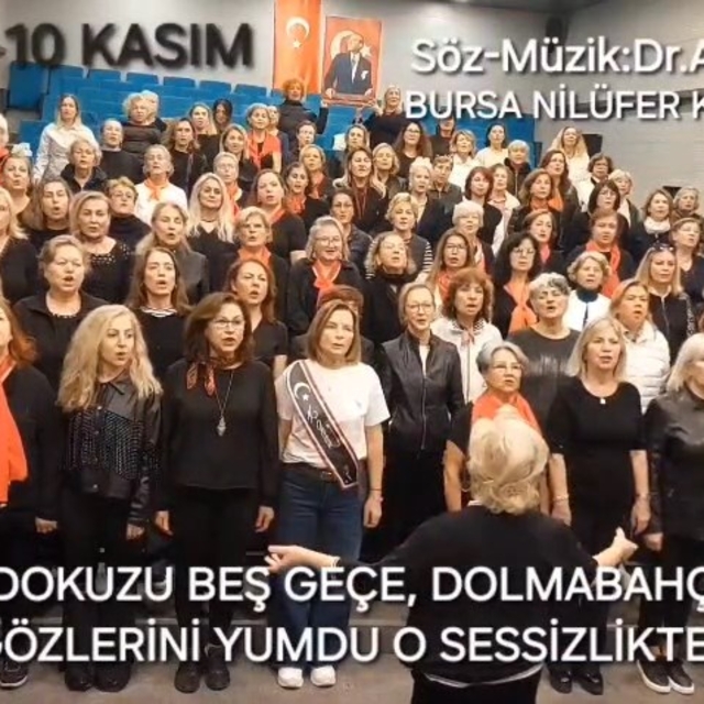 Hiç müzik eğitimi almayan 175 kadın, Ata'yı kendi besteledikleri şarkıyla a...