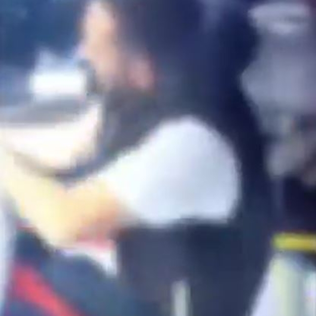 Otobüs şoförüne darp araç kamerasında