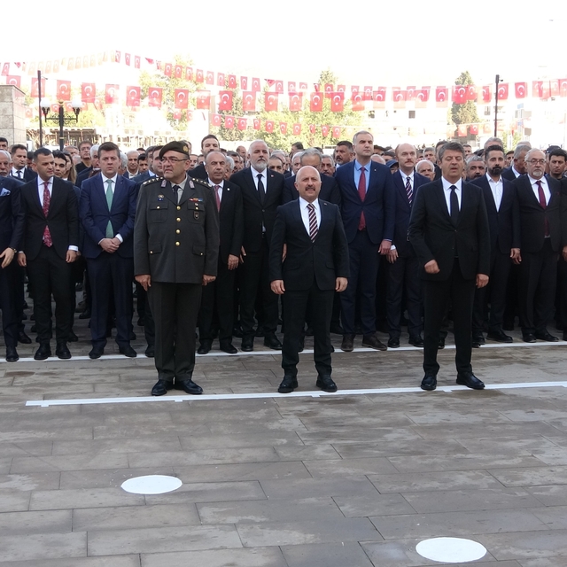 Şanlıurfa ve Adıyaman'da 10 Kasım Atatürk'ü Anma Günü etkinliği