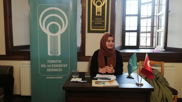 TDED Erzurum'un Konuğu Gamze Akçıl; "Yabancılara Türkçe öğretimi Türkiye'nin kültürel diplomasisine katkı sağlamaktadır"