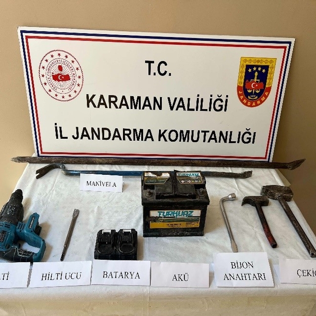 Karaman'da aranan 8 kişi tutuklandı