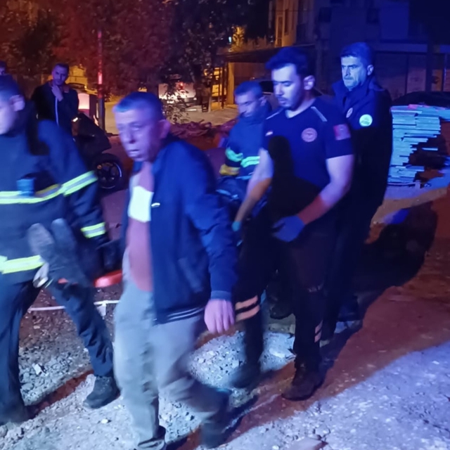 İnşaat boşluğuna düşen kişi yaralandı