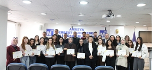 Amasya'da kadınlara yönelik dijital muhasebe eğitimi başarıyla tamamlandı