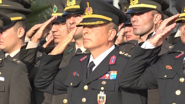 Sınır kenti Kilis'te 10 Kasım Atatürk'ü Anma töreni düzenlendi