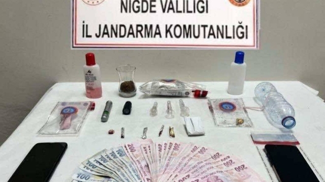 Niğde'de uyuşturucu operasyonu: 3 şüpheli yakalandı