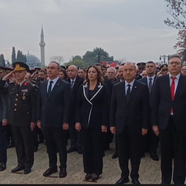 Atatürk, Tekirdağ'da da anıldı