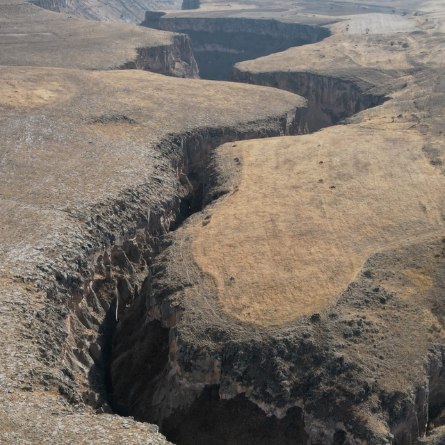 Kapadokya'nın giriş kapısındaki Avla Kanyonu, doğaseverlerin uğrak noktası...