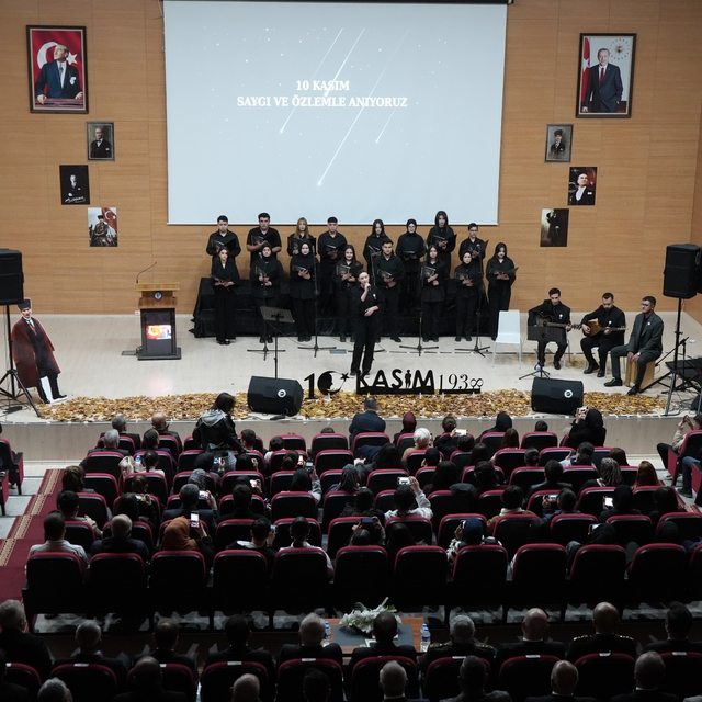 Bayburt'ta Atatürk vefatının 87'nci yıl dönümünde anıldı