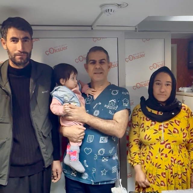 Diyarbakır'da evli çiftin 15 yıl sonra gelen çocuk sevinci