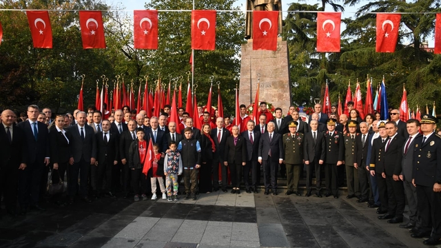 Gazi Mustafa Kemal Atatürk'ün vefatının 87. yıl dönümü etkinlikleri