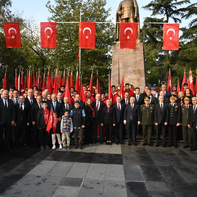 Gazi Mustafa Kemal Atatürk'ün vefatının 87. yıl dönümü etkinlikleri