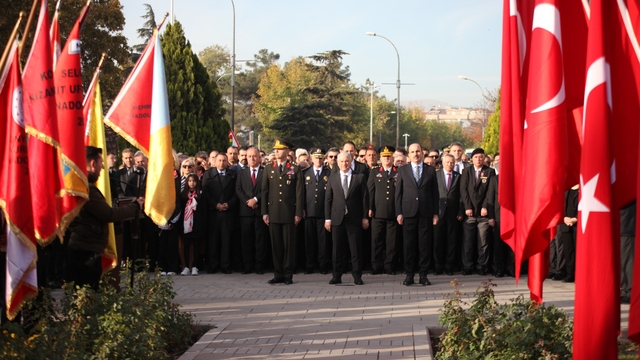 Konya, Karaman ve Aksaray'da 10 Kasım anma törenleri