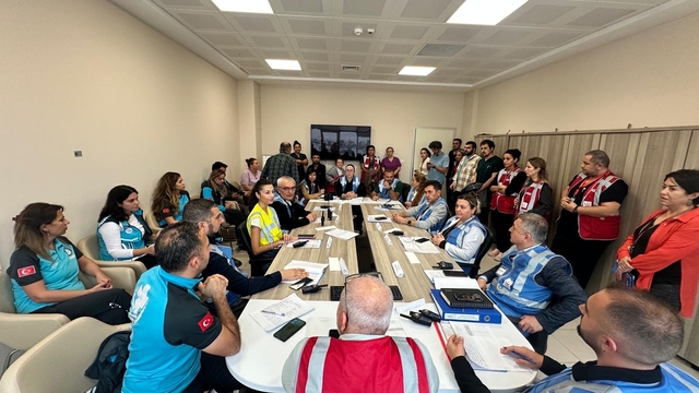 Antalya'da Hastane Afet Planı tatbikatı yapıldı