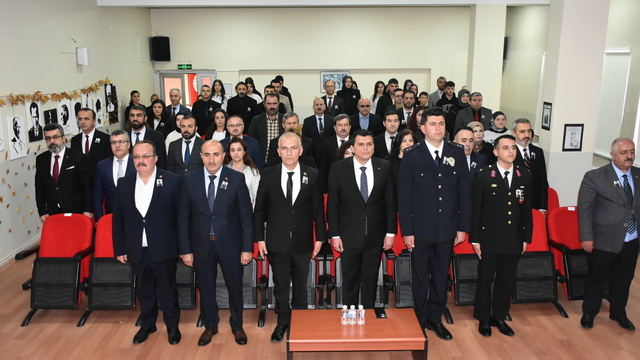 Devrekani'de 10 Kasım Atatürk'ü Anma programı düzenlendi