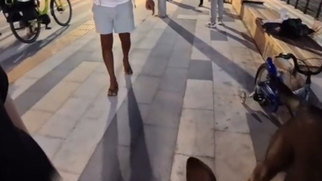 Bankta köpeğiyle oturan yerleşik yabancı kız çocuğu hayatının şokunu yaşadı
Köpeği tutup "Keserim, git burada" diye tehdit etti, sosyal medyada izleyenler tepki gösterdi