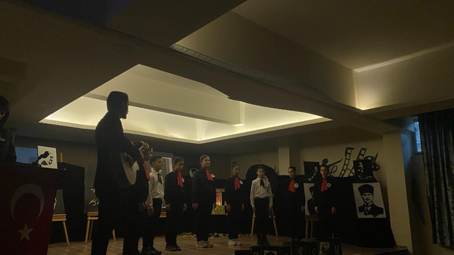 Ağrı'da 10 Kasım Atatürk'ü anma töreni düzenlendi
