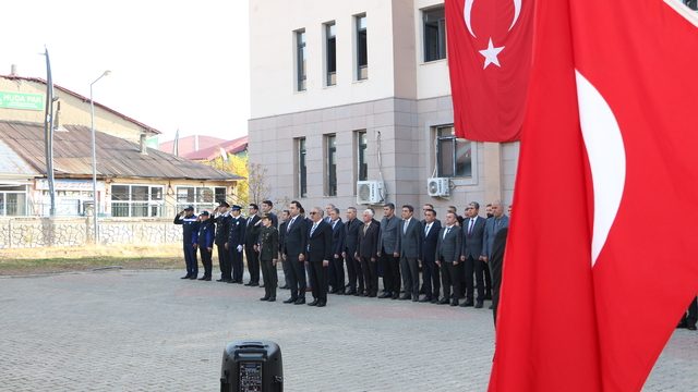 Büyük Önder Atatürk ebediyete intikalinin 87. yılında Karlıova'da anıldı