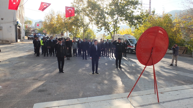 Büyük Önder Atatürk ebediyete intikalinin 87. yılında Keban'da anıldı