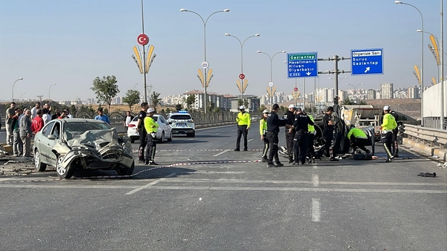 Şanlıurfa'da zincirleme kaza:4 yaralı