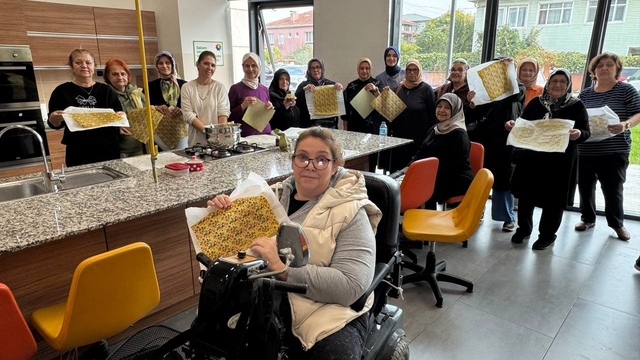 Engelli bireylerin ailelerinden çevre dostu üretim