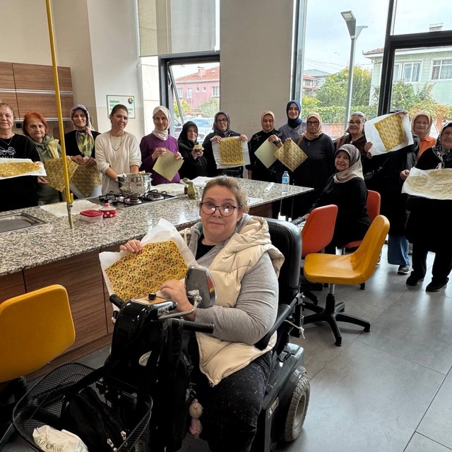 Engelli bireylerin ailelerinden çevre dostu üretim