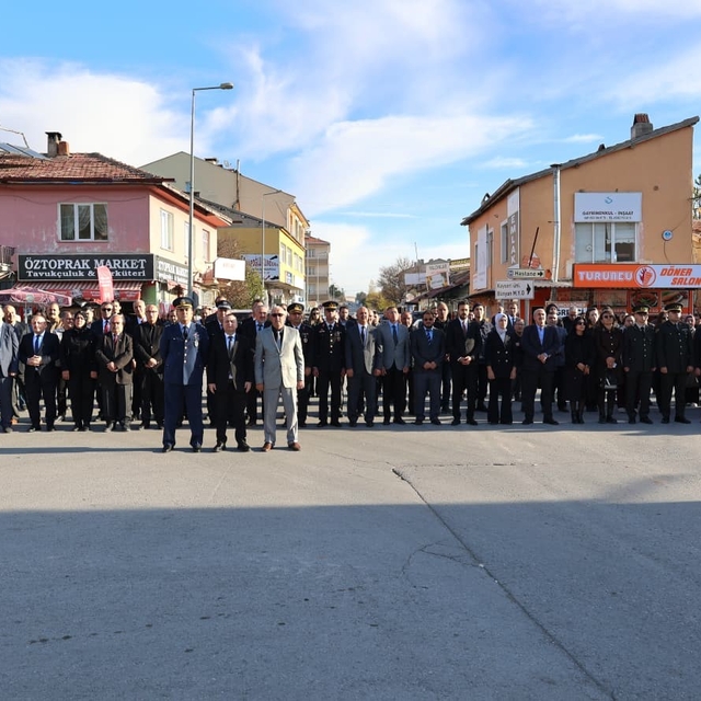 Bünyan'da 10 Kasım Atatürk'ü anma programı düzenlendi