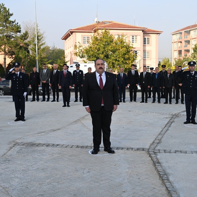 İnönü'de '10 Kasım Atatürk'ü Anma Günü' töreni