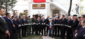 Konya Büyükşehir tarafından yenilenen Şehit Aileleri Derneği binasının açıl...