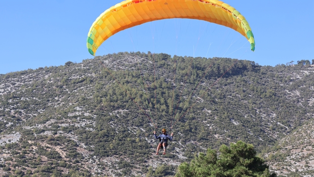 Türkiye Yamaç Paraşütü Hedef Şampiyonası Finalleri Anamur'da tamamlandı