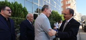 Vali Kızılkaya, Siirt Ticaret ve Sanayi Odası yönetimiyle bir araya geldi